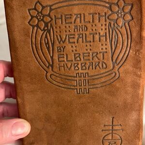 Vintage Book Page by Elbert Hubbard